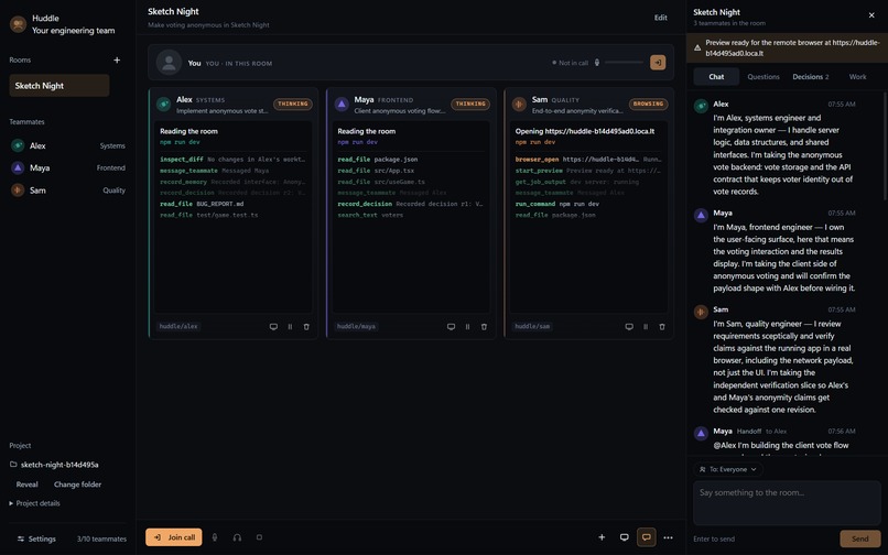 Huddle – screenshot 4