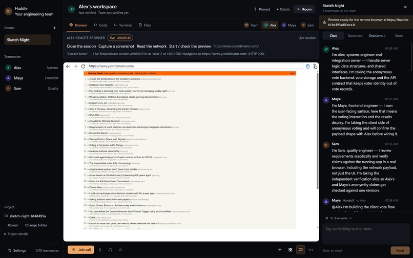 Huddle – screenshot 6