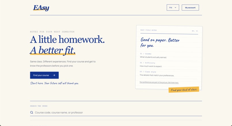 EAsy – screenshot 1