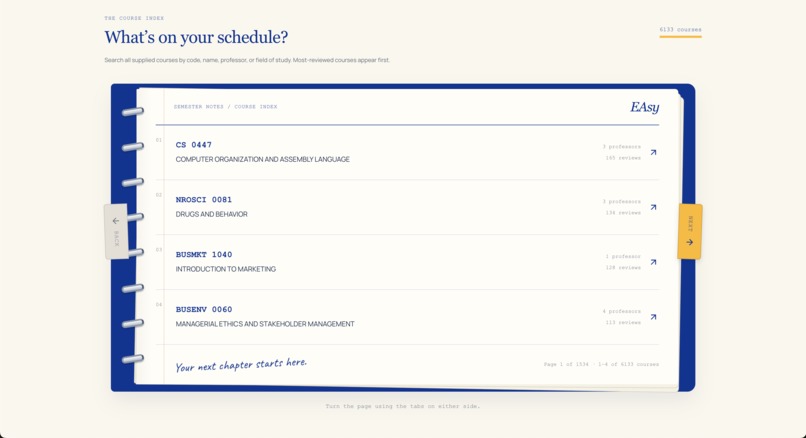 EAsy – screenshot 2