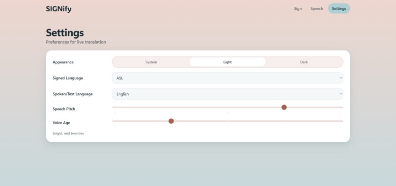 SIGNify – screenshot 1