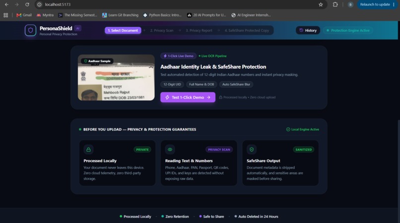 PersonaShield AI — Scan Once. Share Safely. – screenshot 6