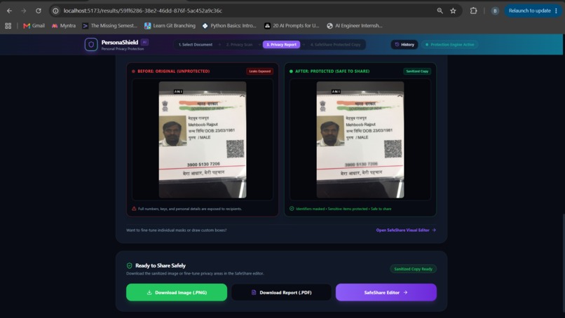 PersonaShield AI — Scan Once. Share Safely. – screenshot 7