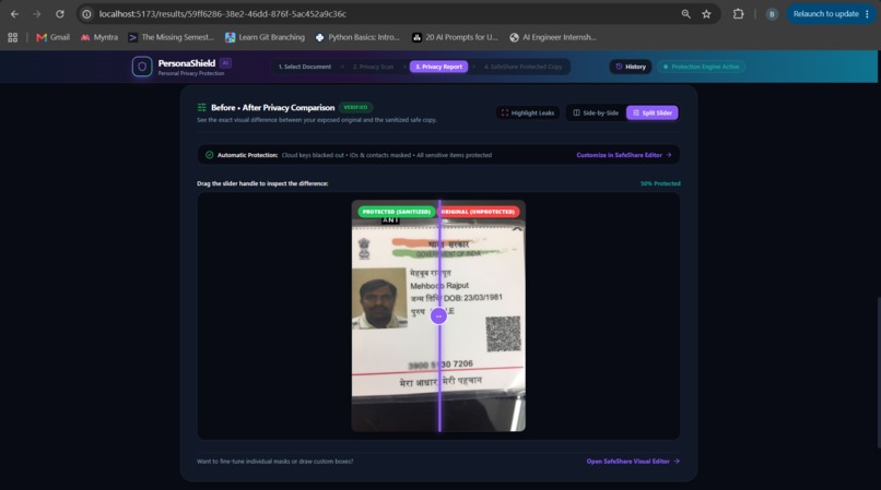 PersonaShield AI — Scan Once. Share Safely. – screenshot 8