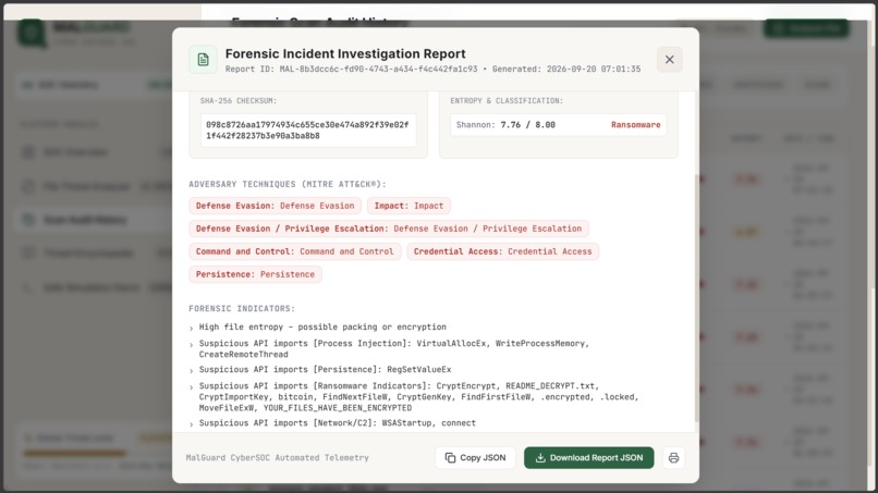 MalGuard – screenshot 3
