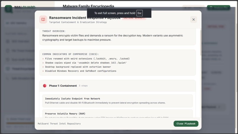 MalGuard – screenshot 4