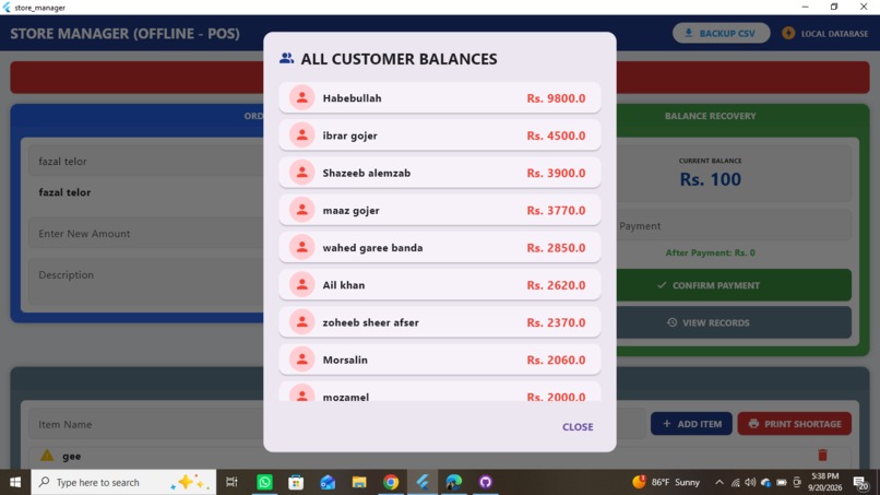 Store Manager POS – screenshot 5