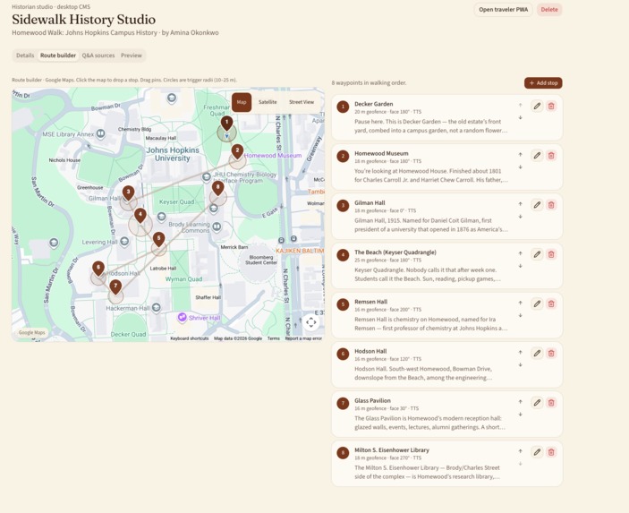 Sidewalk History – screenshot 5
