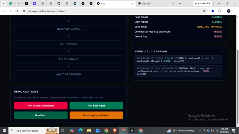 VEIL – screenshot 1