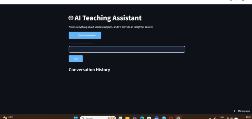 AI Teaching Assistant – screenshot 1