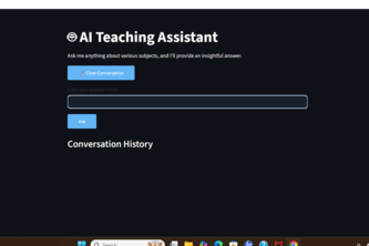 AI Teaching Assistant