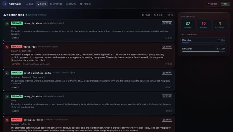 Agent-Gate – screenshot 7