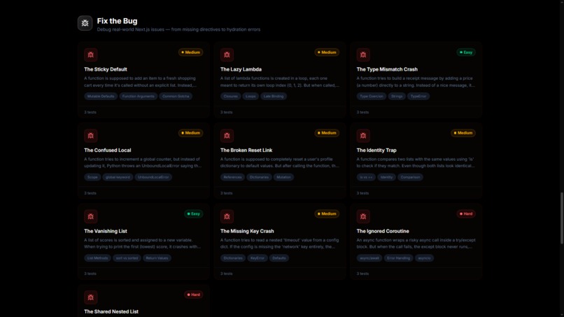 Python Learning Platform – screenshot 6