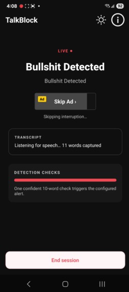 TalkBlock – screenshot 6