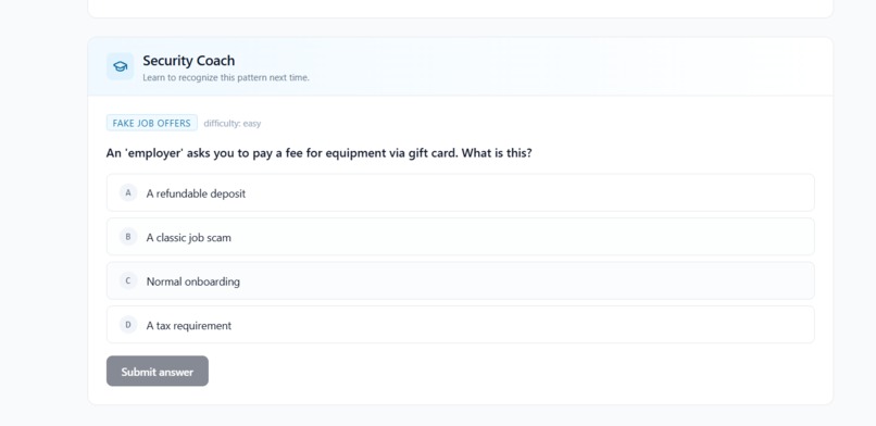 SentinelX — AI Digital Safety Firewall – screenshot 5