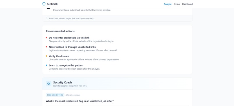 SentinelX — AI Digital Safety Firewall – screenshot 8
