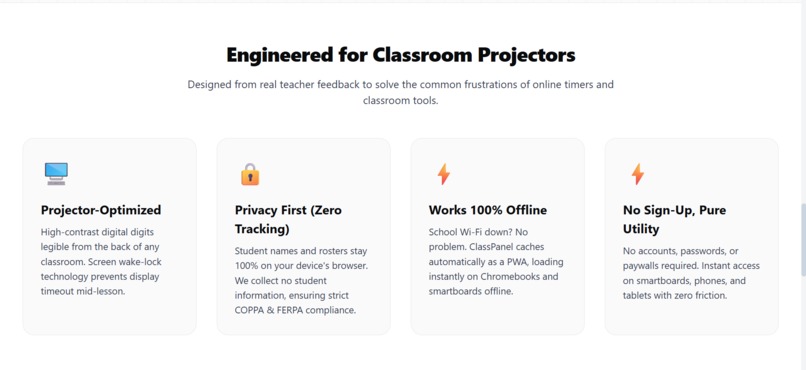 Classpanel – screenshot 4