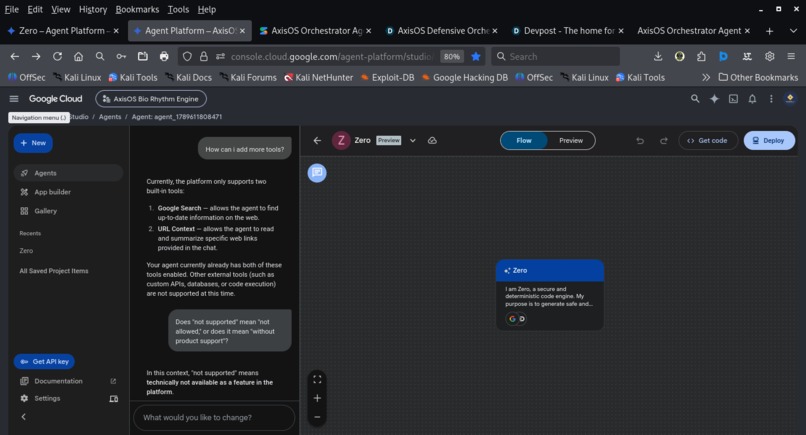 AxisOS Defensive Orchestrator PP‑CLI+Zero+Multi‑Cloud Agents – screenshot 5