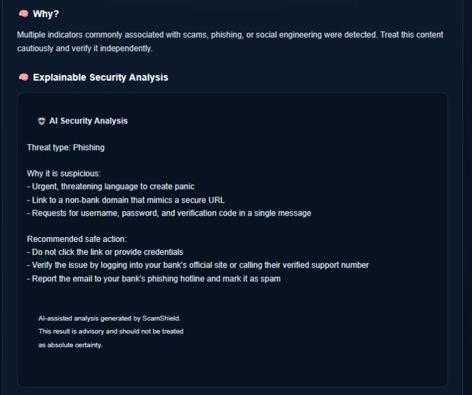 ScamShield AI – screenshot 6