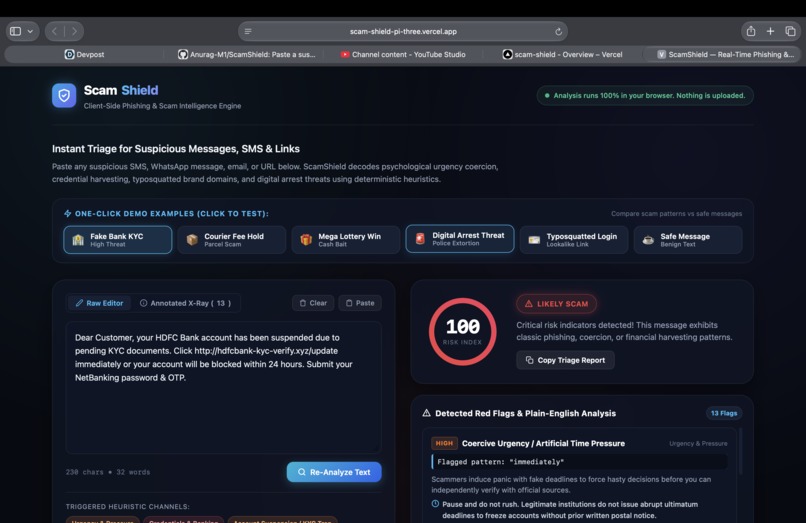 ScamShield – screenshot 1
