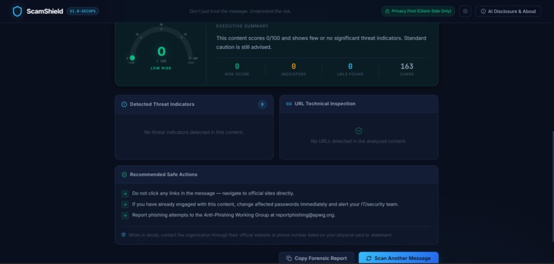 ScamShield – screenshot 1