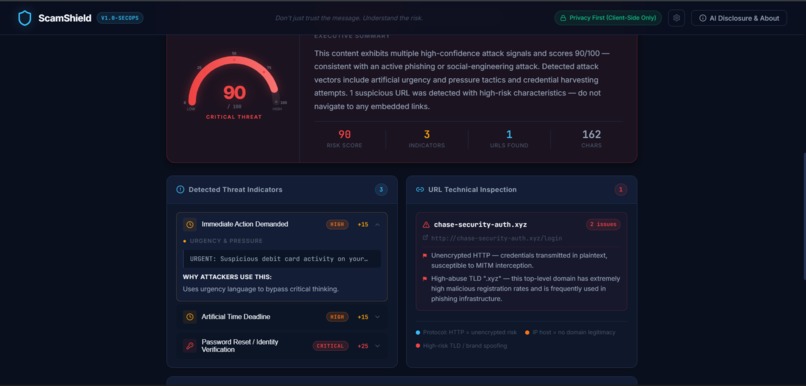ScamShield – screenshot 2