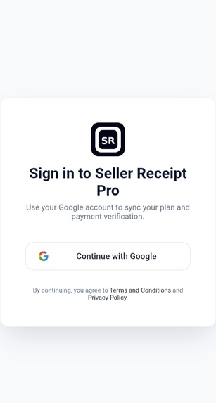 Seller Receipt pro – screenshot 3