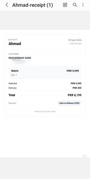 Seller Receipt pro – screenshot 4