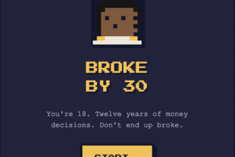 Broke by 30
