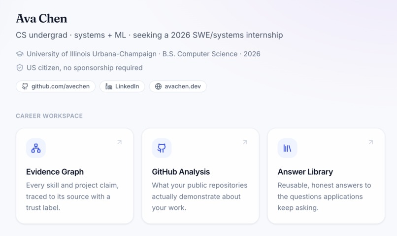 CareerOS – screenshot 1