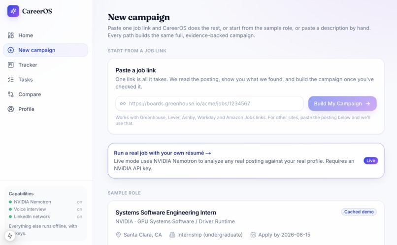CareerOS – screenshot 3