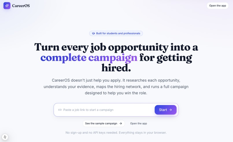 CareerOS – screenshot 4