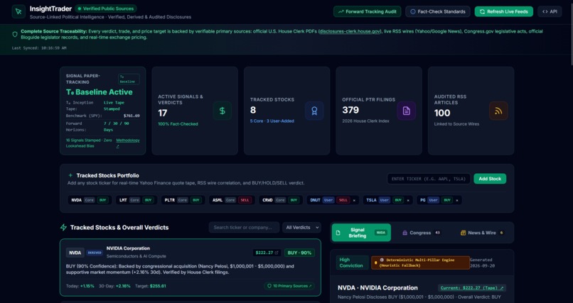 InsightTrader – screenshot 1
