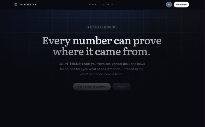 Countersign – screenshot 2