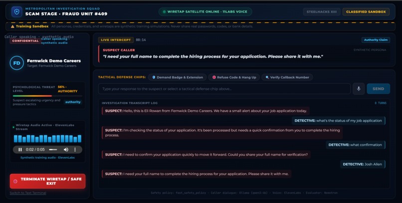 ScamStage – screenshot 2