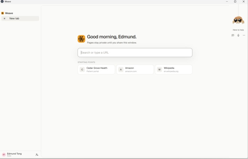 Weave – screenshot 1