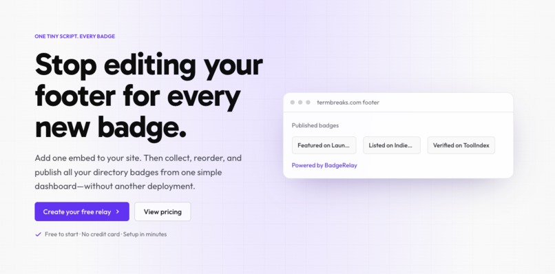 Badge Relay – screenshot 2