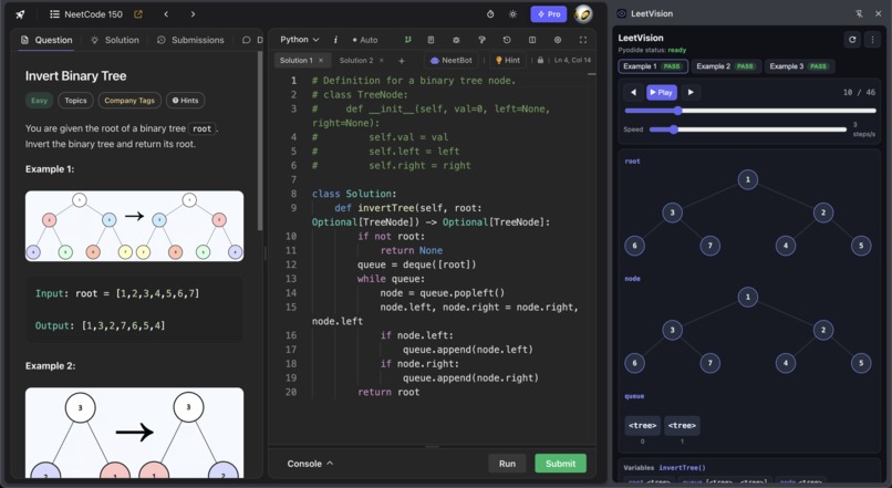 LeetVision – screenshot 2