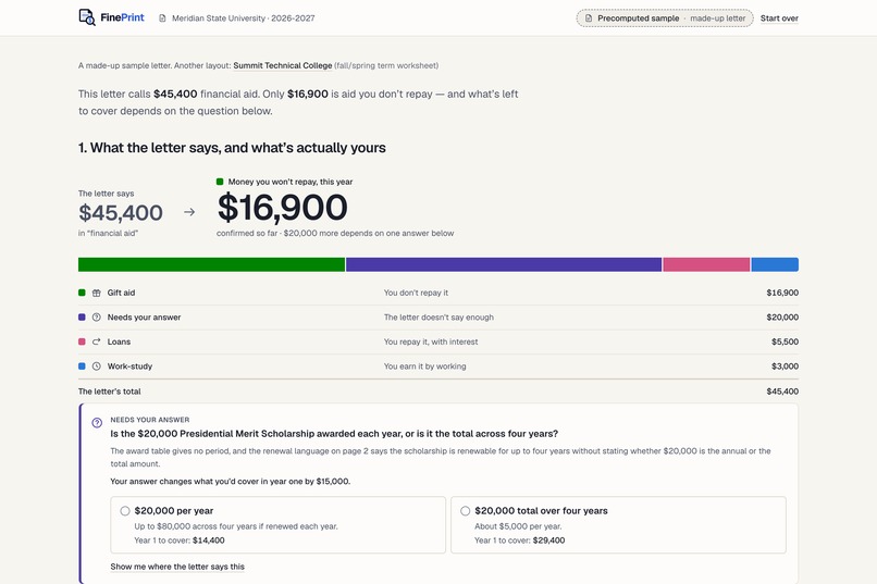FinePrint – screenshot 2