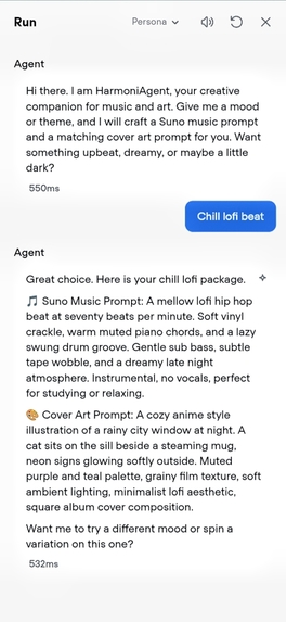 HarmoniAgent – screenshot 1