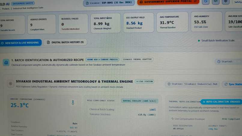 Predictive Safety System for Sivakasi Fireworks – screenshot 4