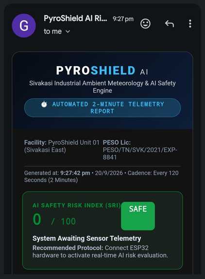 Predictive Safety System for Sivakasi Fireworks – screenshot 6