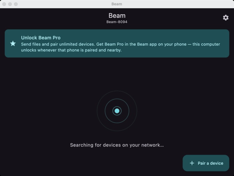 Beam – screenshot 1