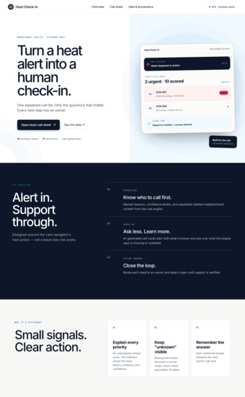Heat Check-In – screenshot 3
