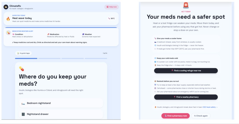 Climate Rx by MedTask – screenshot 1