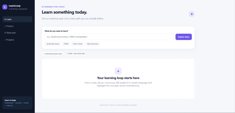 LearnLoop AI – screenshot 1