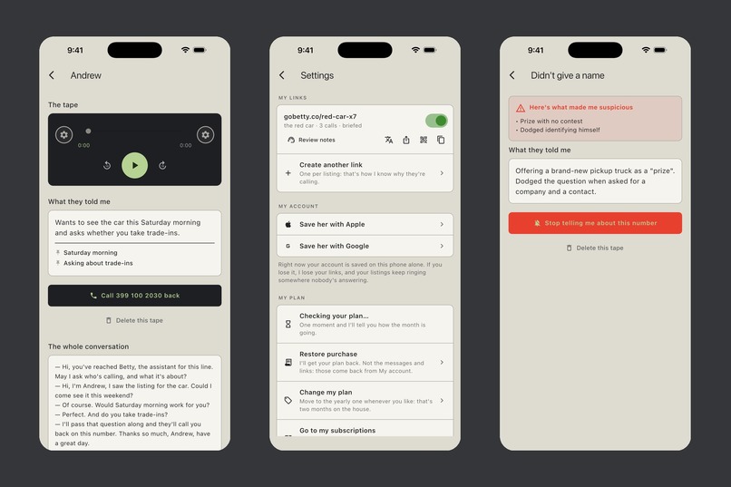 Betty — Picks Up for You – screenshot 1