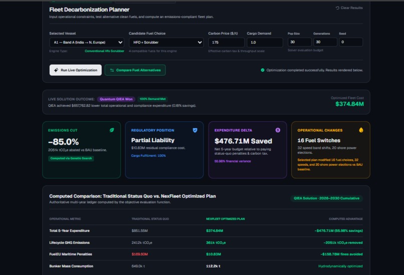 NexFleet – screenshot 2