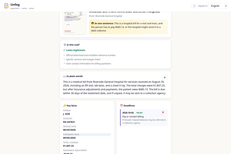Unfog – screenshot 3