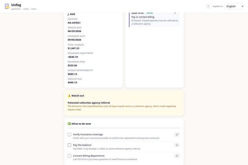 Unfog – screenshot 4